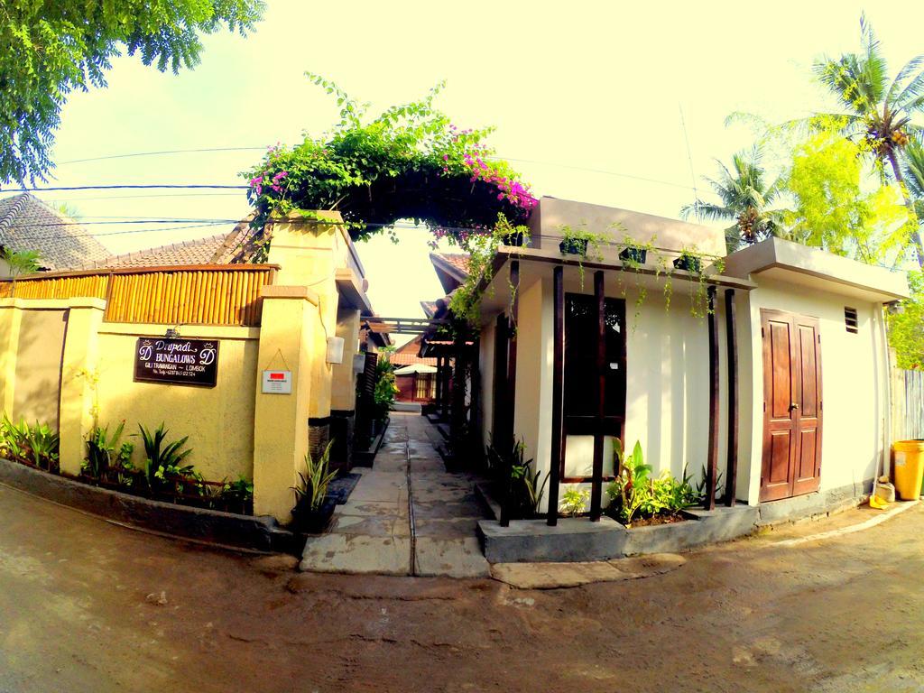 Drupadi Bungalows Gili Trawangan Exterior foto